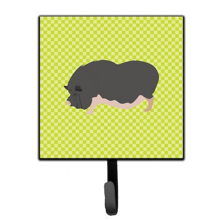 Jensendistributionservices Vietnamese Pot-Bellied Pig Green Leash or Key Holder MI2087151